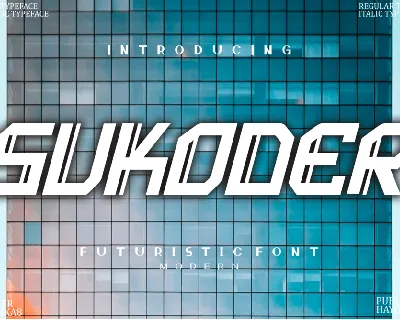 Sukoder font