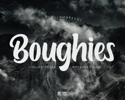 Boughies Typeface font