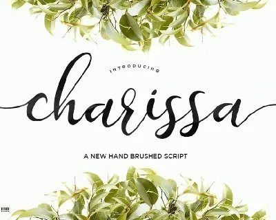 Charissa Script font
