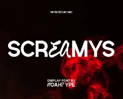 Screamys font