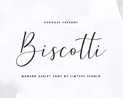 Biscotti Script DEMO font