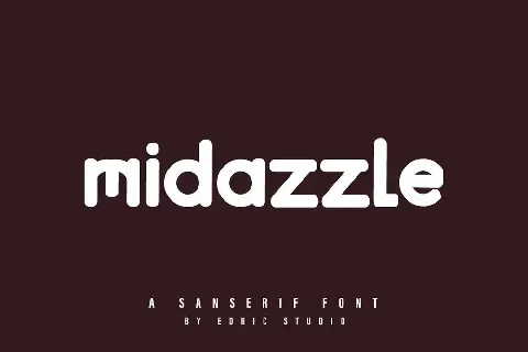 Midazzle Demo font