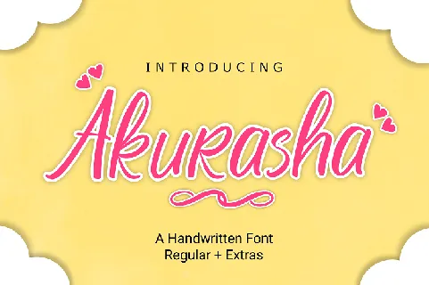 Akurasha font