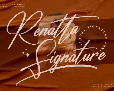 Renatta Signature font