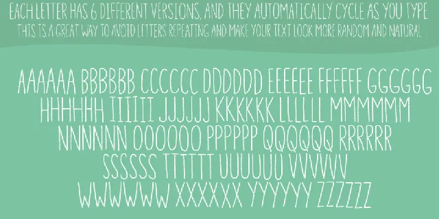 Another Fool DEMO font