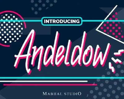Andeldow Script font
