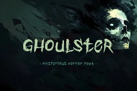 Ghoulster Demo font