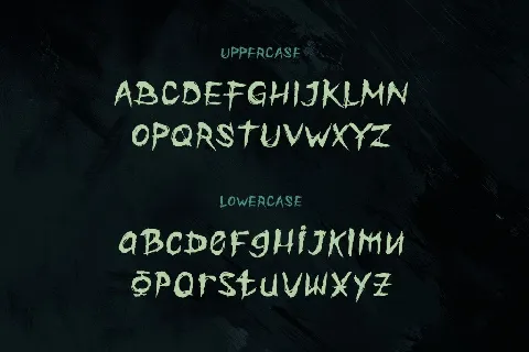 Ghoulster Demo font