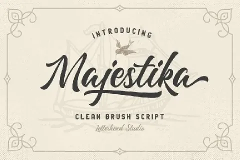 Majestika font