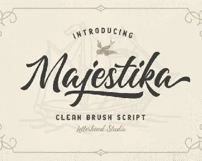 Majestika font