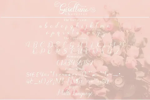 Gisellano font