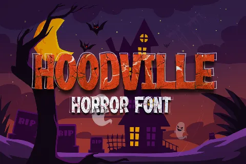 Hoodville font