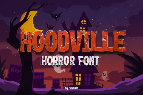 Hoodville font