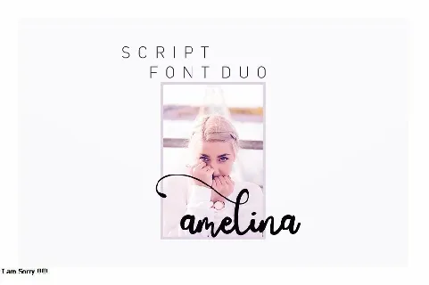 Amelina Script font
