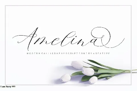 Amelina Script font