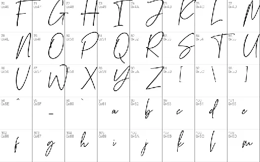 Ink Scale font