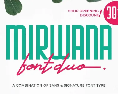 Mirwana Family Free Download font