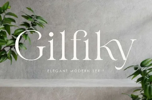 Gilfiky font