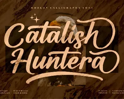 Catalish Huntera font