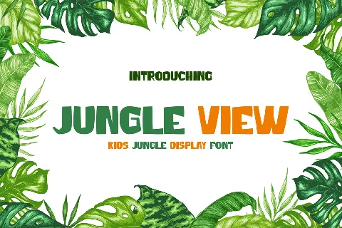 Jungle-View font