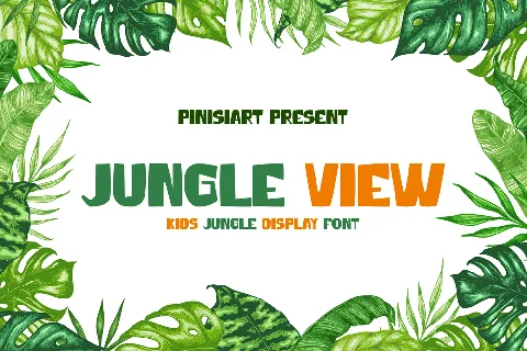 Jungle-View font