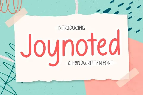 Joynoted font