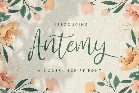 Antemy font