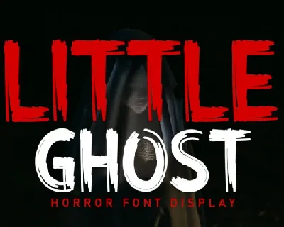 Little Ghost Brush font