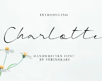 Charlotte Handwritten font