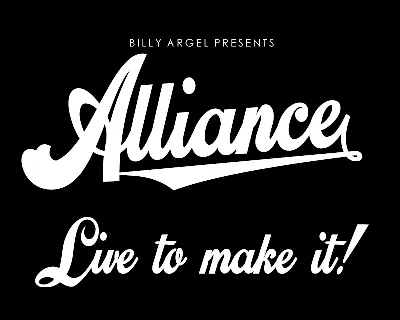 Alliance Personal Use font