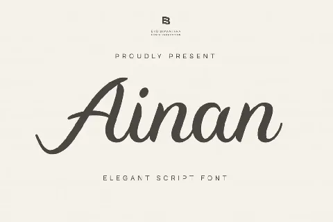 Ainan font