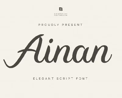 Ainan font