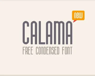 Calama Typeface Free font