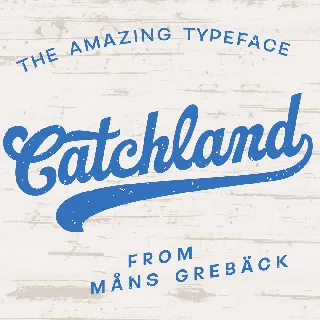 Catchland PERSONAL USE ONLY font