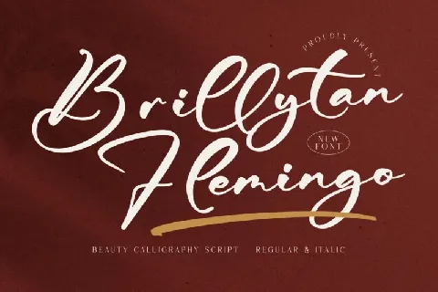 Brillytan Flemingo font