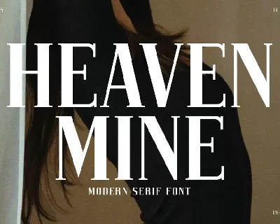 HEAVEN MINE font