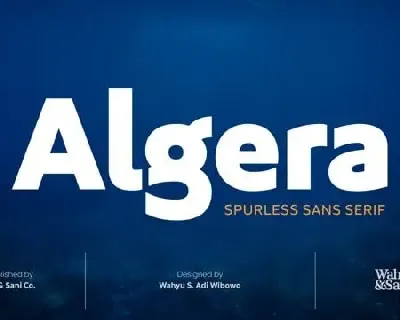 Algera Sans Serif Demo font
