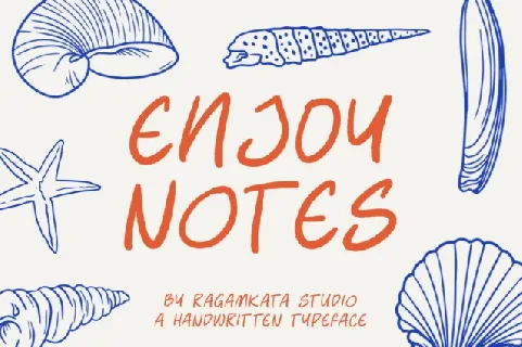 Enjoy Notes font