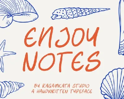 Enjoy Notes font