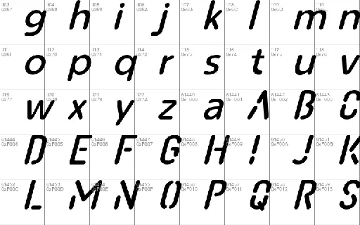 CF GHETTO BLAZTER DEMO font