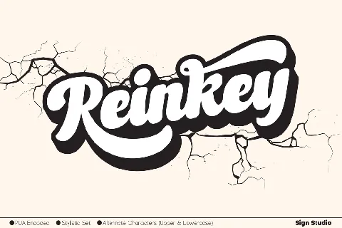 Reinkey font