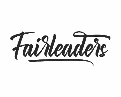 Fairleaders Demo font