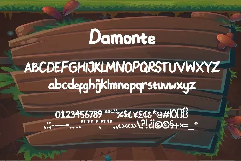 Damonte font