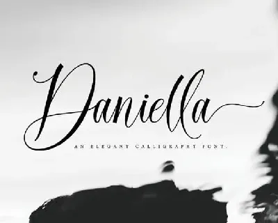 Daniella Calligraphy font