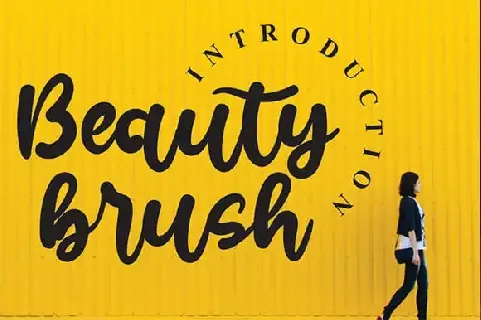 Beauty Brush font