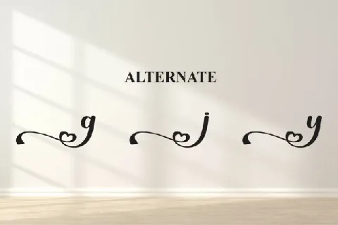 Already Calligraphy font