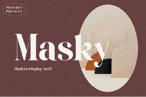 Masky font