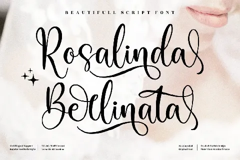 Rosalinda Berlinata font