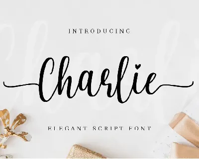 Charlie-personal use font
