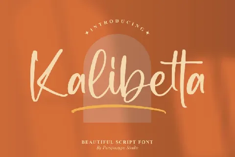 Kalibetta font